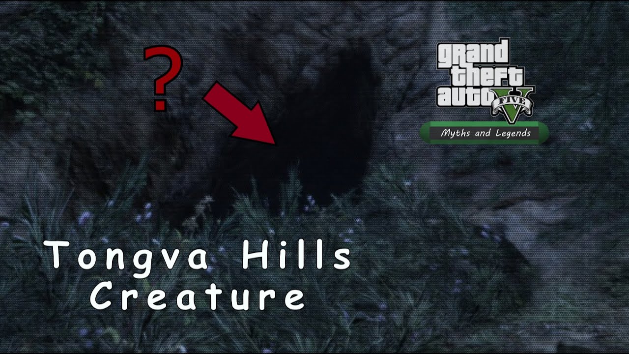 The Tongva Hills CREATURE | GTA 5 Myths and Legends | Myth Busting #4  