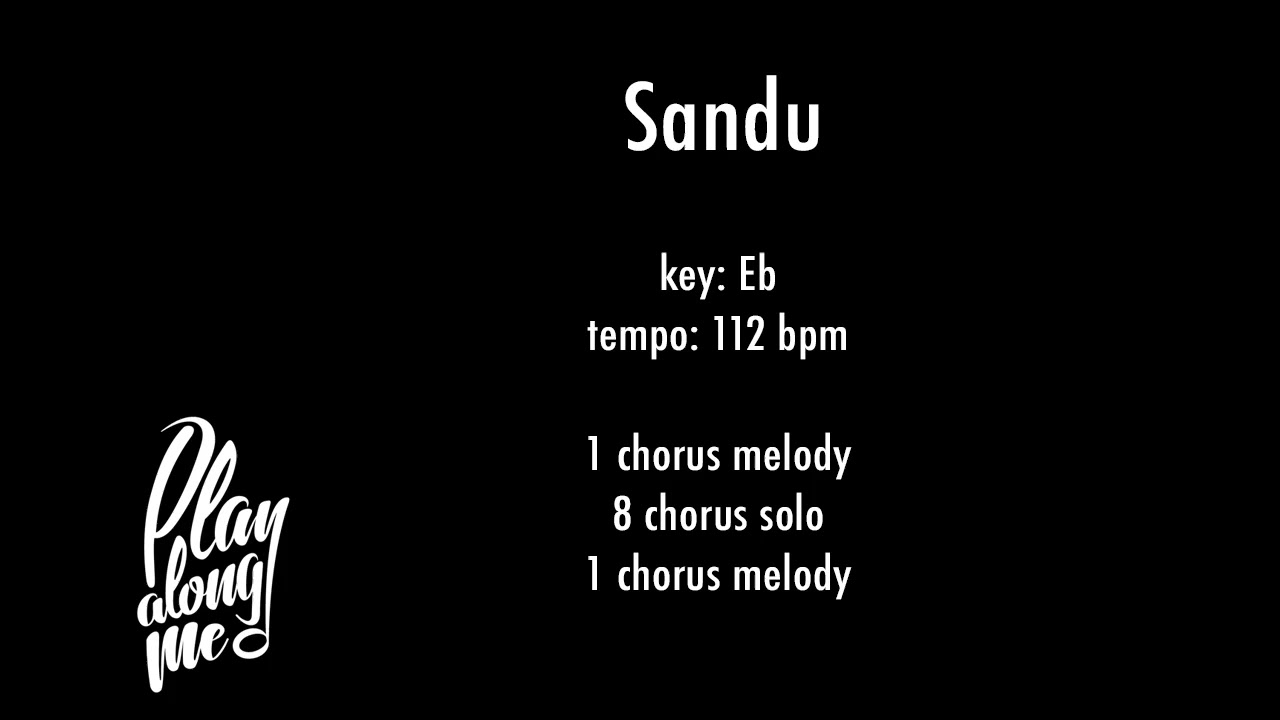 MED. SLOW MAJOR BLUES (Eb) 112 bpm - backing track