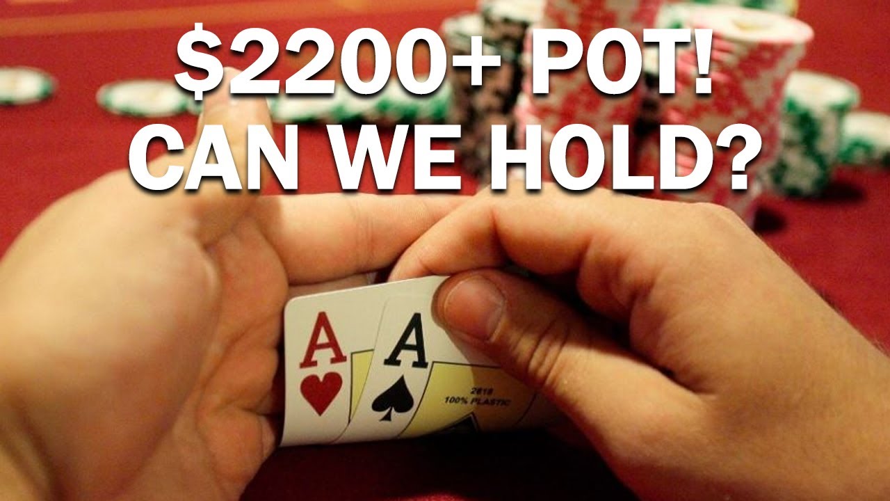 $2200 POT with the NUT FLUSH! Can we HOLD? / 2/5 @ Parx Casino / Ace Poker Vlog 14
