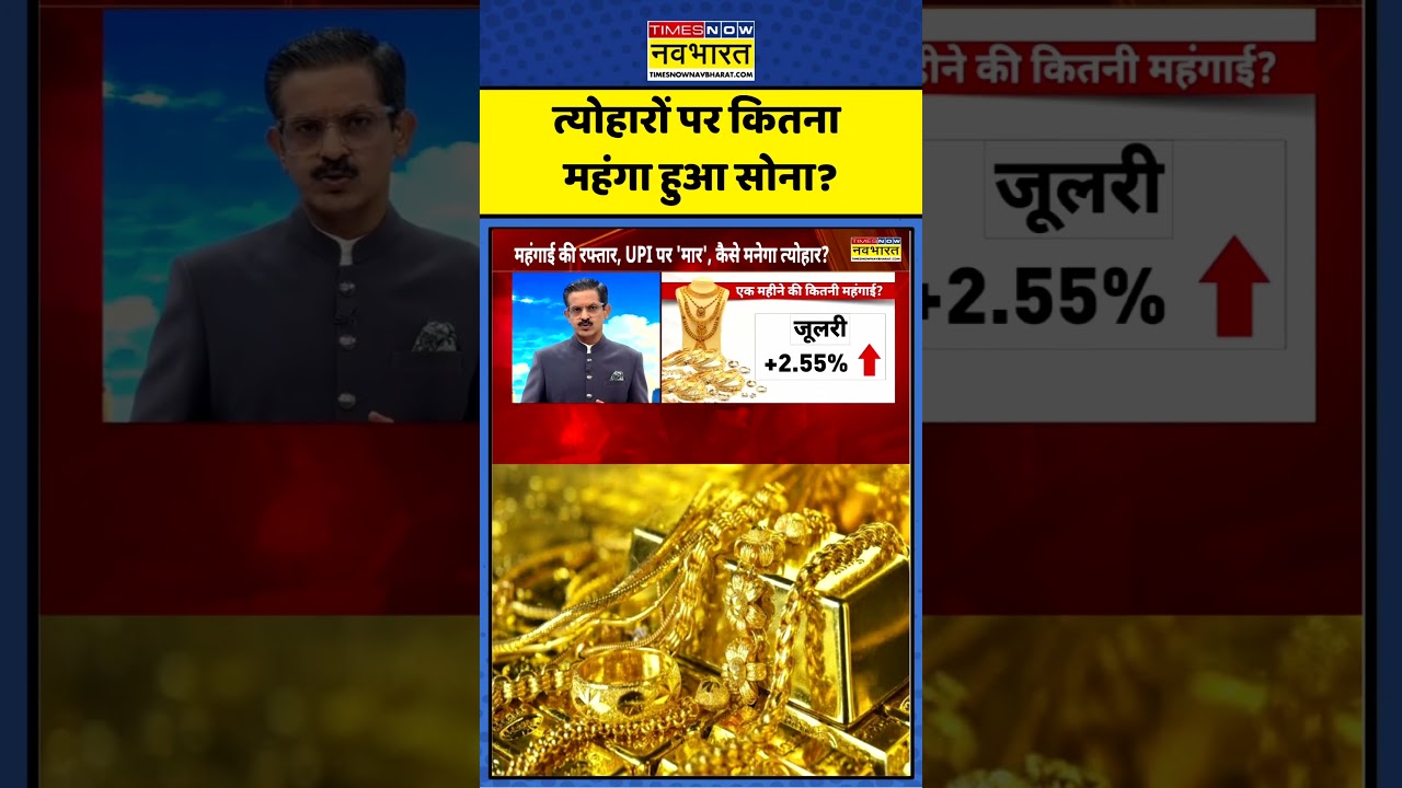 Chakraview I Sumit Awashthi: त्योहारों पर कितना महंगा हुआ सोना? #goldprice #goldrate #gold