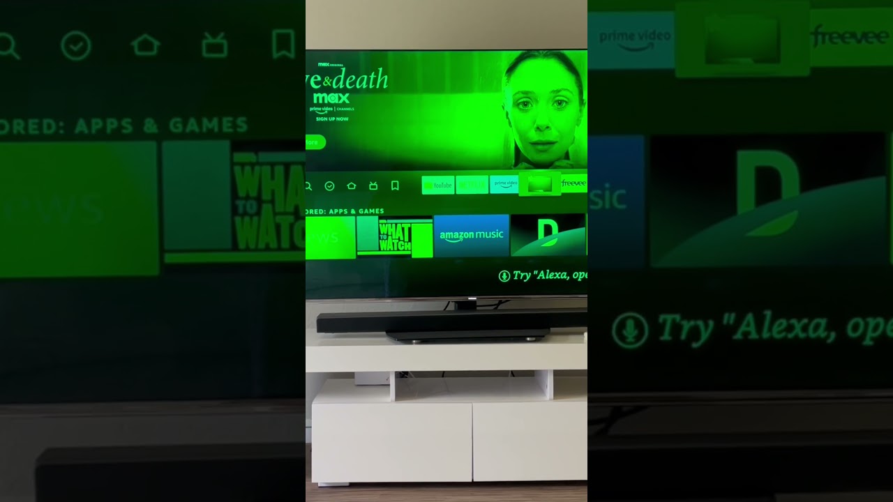 How to fix smart TV Green screen issue? #technology #tv #smartgadgets #greenscreen #short #shorts