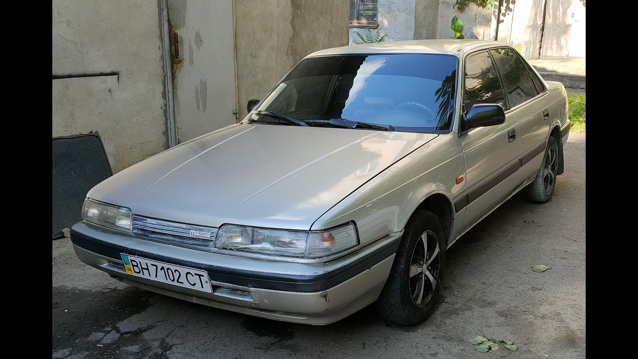 Как продать Mazda 626 gd дороже. Восстановление лкп, латка по днищу.