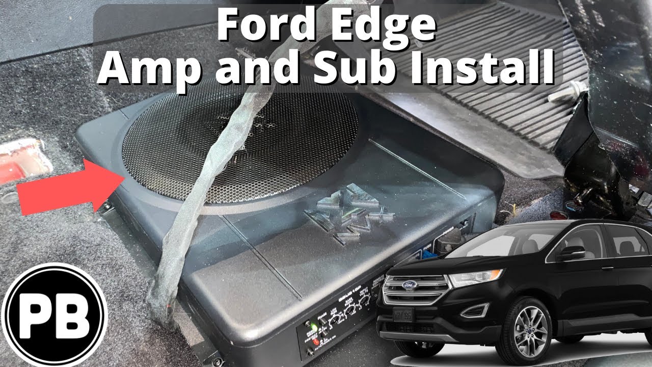 Установка усилителя и сабвуфера Ford Edge 2015–2020