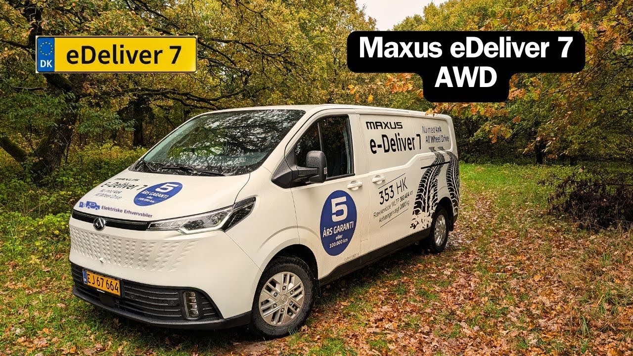 Elektrisk varevogn med 4X4! - Maxus eDeliver 7 AWD har noget unikt