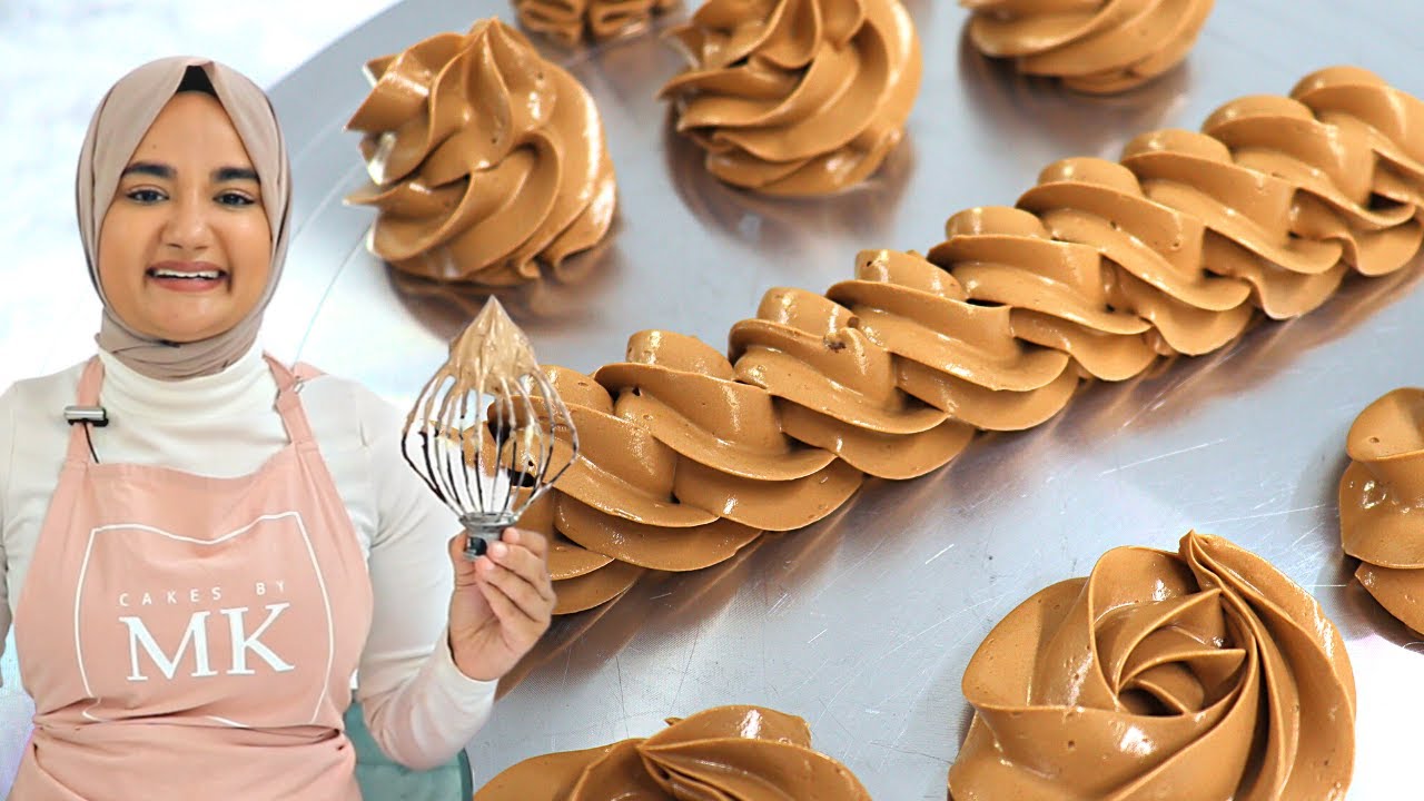 I've never had CHOCOLATE BUTTERCREAM like this before! FRENCH BUTTERCREAM
