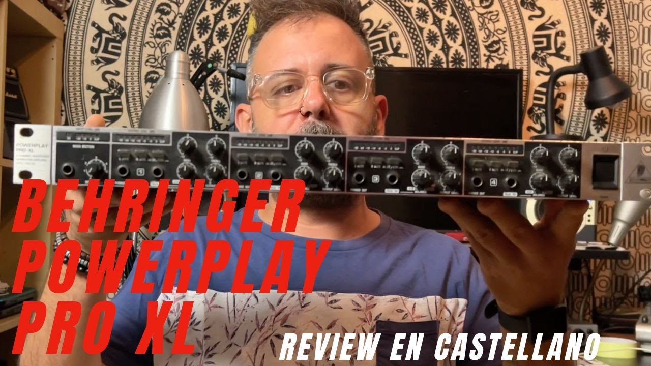 Este aparato puede salvar tu home studio! BEHRINGER POWERPLAY PRO XL (Review en Español)