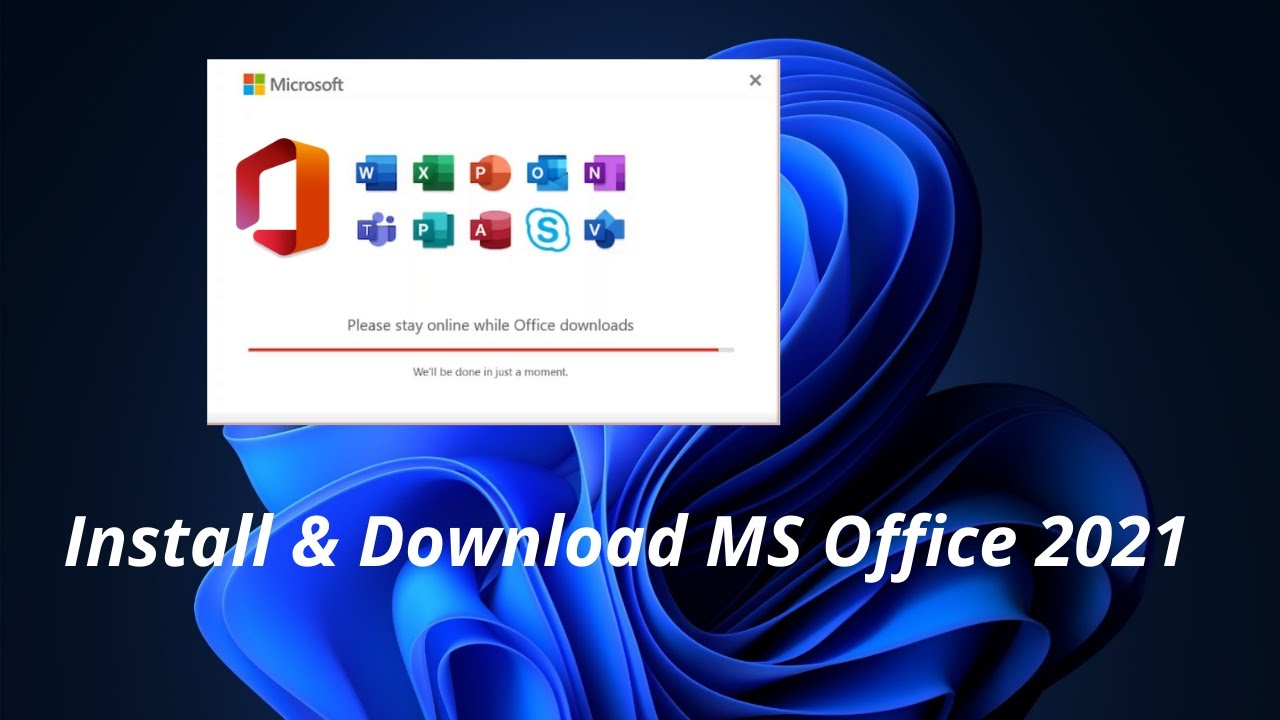 How to Download & Install MS Office 2021/365