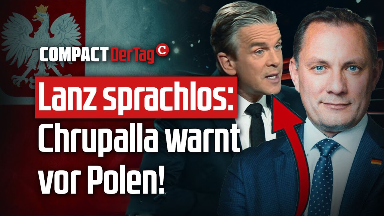 Lanz sprachlos: Chrupalla warnt vor Polen!💥