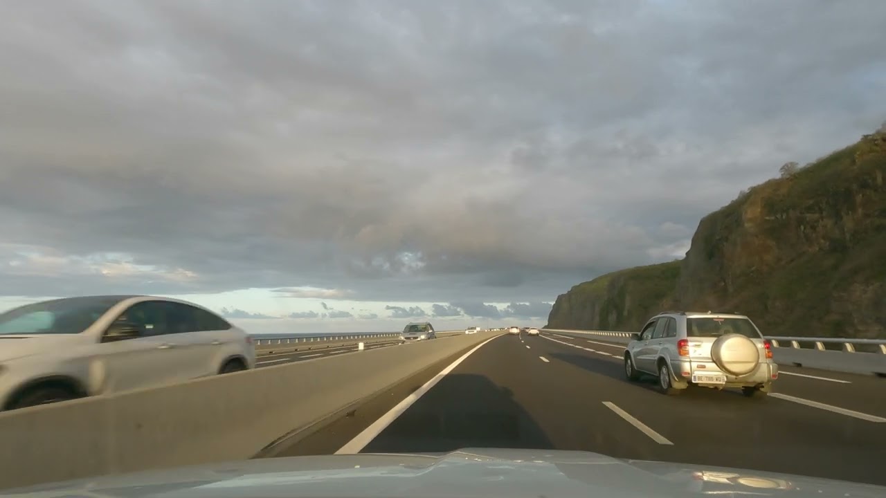Île de la Réunion, Route du Littoral ,N1 ,La Possession-St Denis