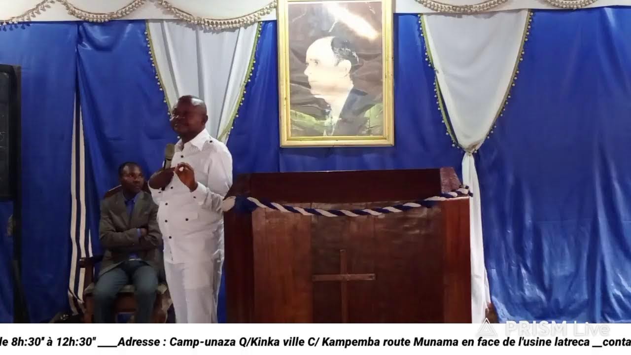 CULTE DU DIMANCHE 01/03/2026. avec PAST PAUL MWENA BINTU, SUJET : APPRENDRE L'ABC DU MESSAGE 3em P