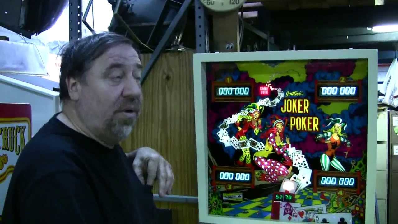 #340 Gottlieb JOKER POKER Pinball Machine with Chime Sounds! TNT Amusements