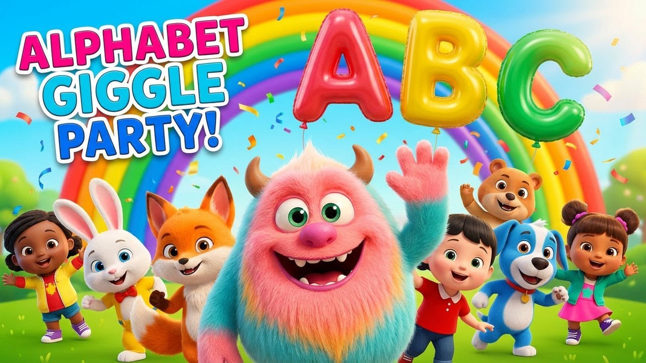 ABC Song 🔤 Sing, Move & Giggle!