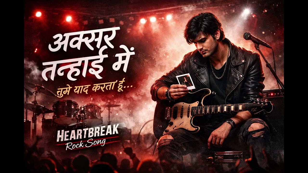 Aksar Tanhai Me Tujhe Yaad Karta Hoon | 💔 अक्सर तन्हाई में तुझे याद करता हूँ | Heartbreak Rock Song