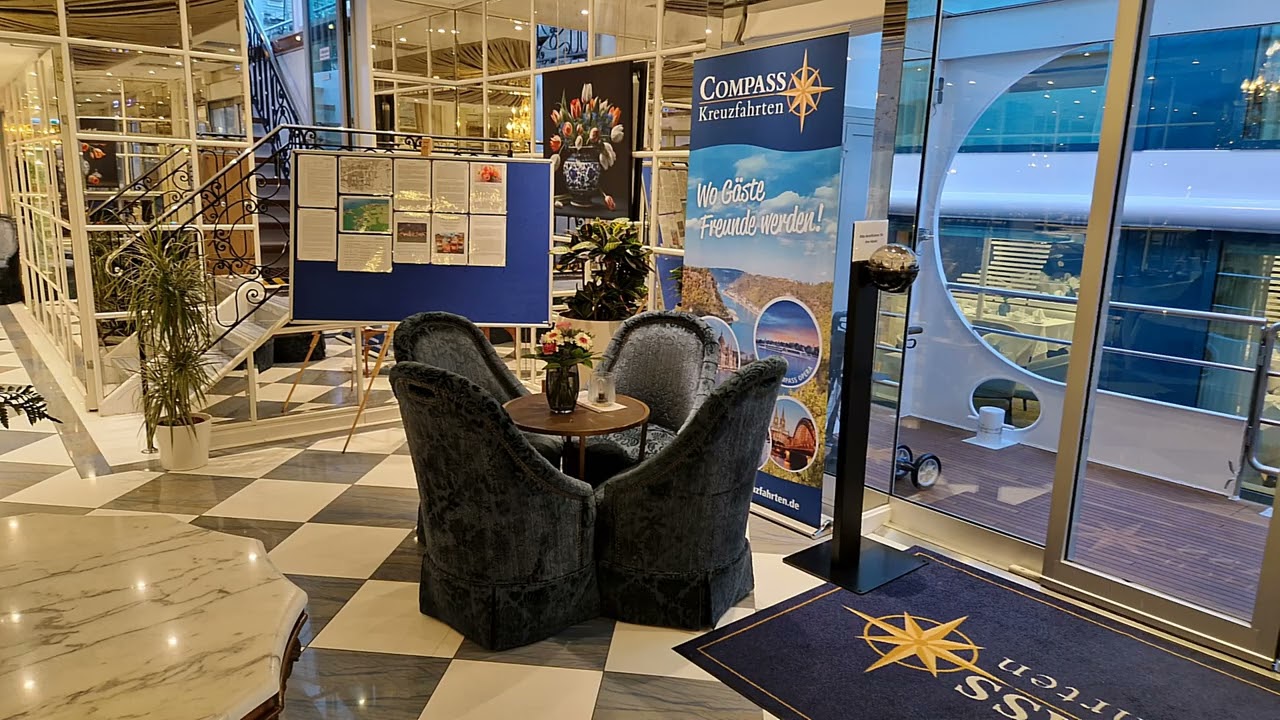Compass Empress Boutiqueschiff Flusskreuzfahrt Donau