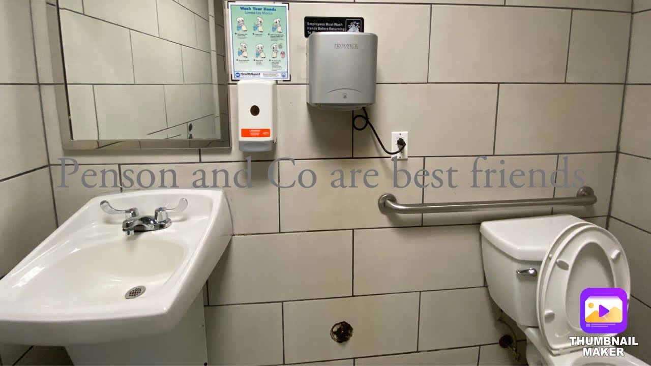 Penson & co K2001 hand dryer @ Wing Stop, Battlefield blvd | Chesapeake VA