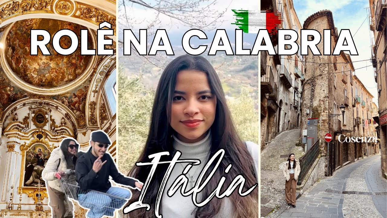 Turistando em Cosenza Itália 🏰🇮🇹✨ La mia dolce vita Ep.2 | Minha Cidadania Italiana