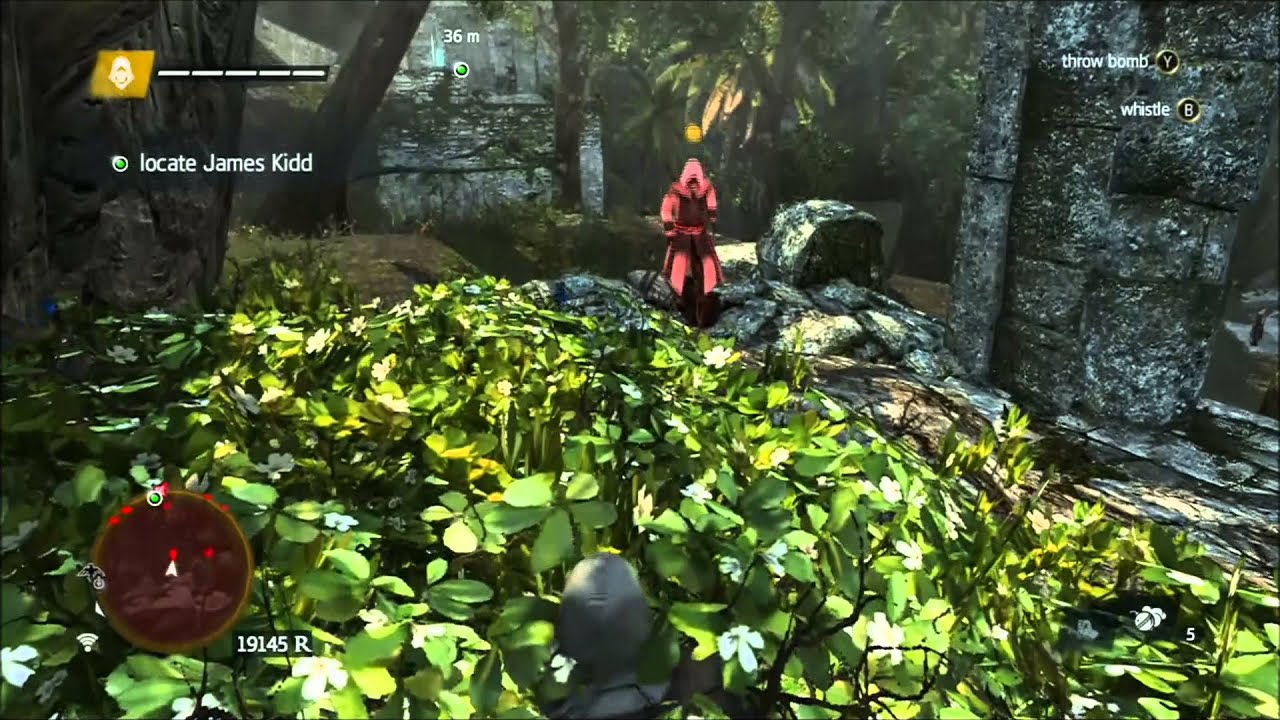 Assassin's Creed 4 Locate James Kidd