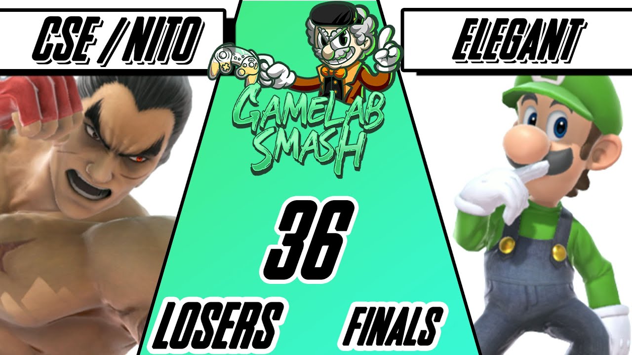 GameLab-Smash #36 LF. Nito (Kazuya) Vs Elegant (Luigi)