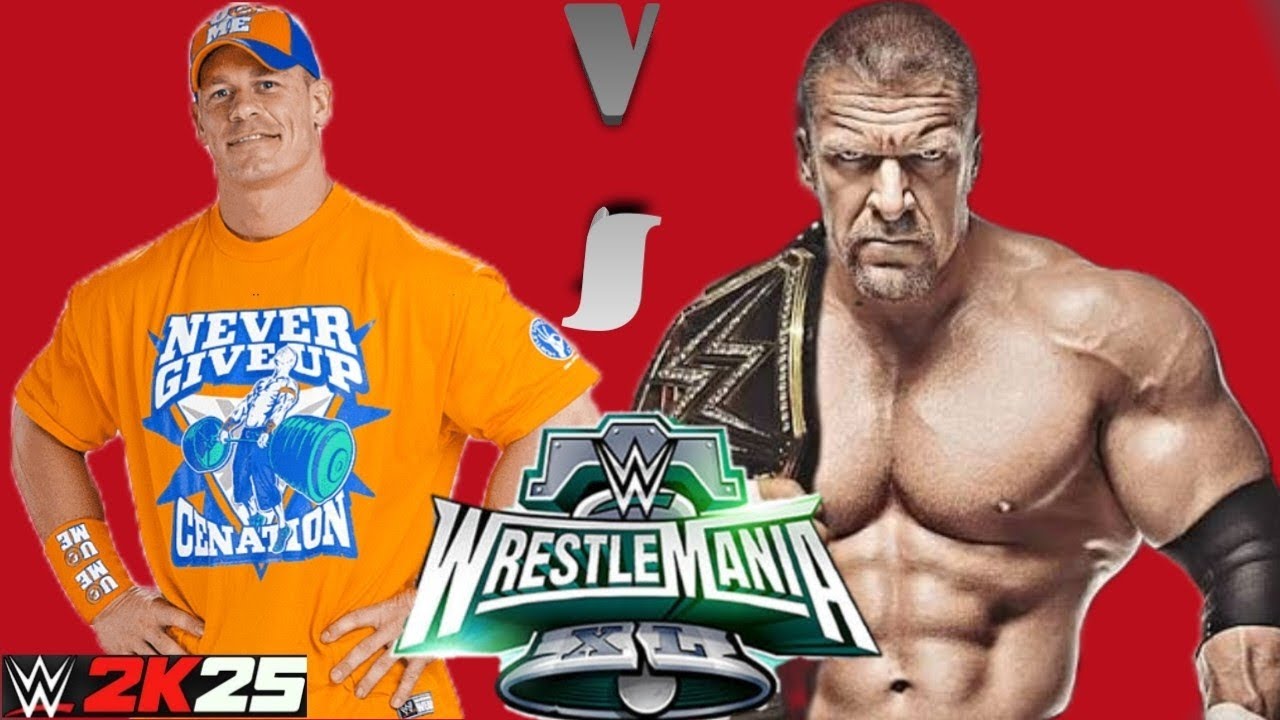 JOHN CENA VS TRIPLE H Who will Won ?🏆 must watch wwe 2k25 netflix adition mobile gameplay 📱