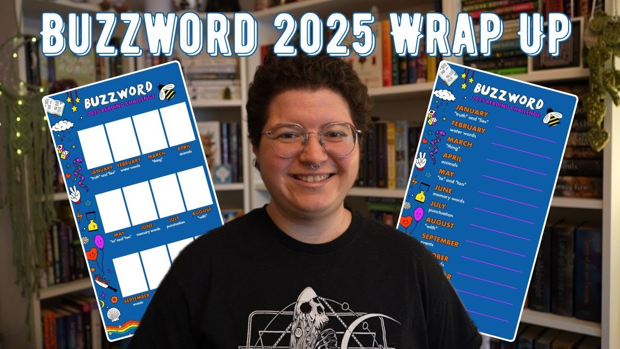 Everything I read for the 2025 Buzzword challenges!