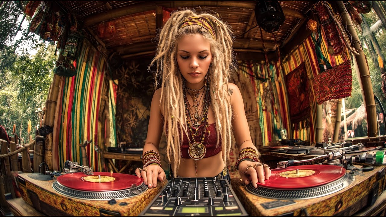 🔥 Vintage Vinyl Reggae by Rasta Girl 🔥 | Deep Dub & Roots Reggae Mix 2025