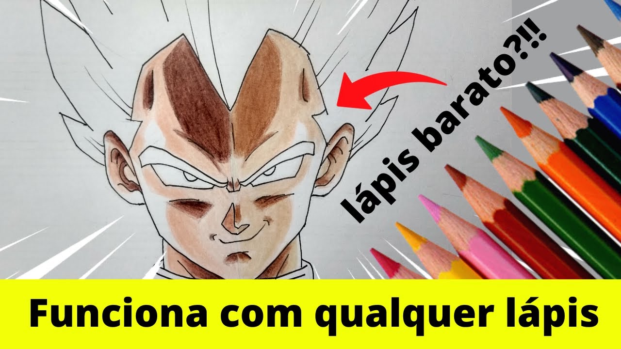 Como PINTAR  PELE de ANIME com lápis de cor! (passo a passo)