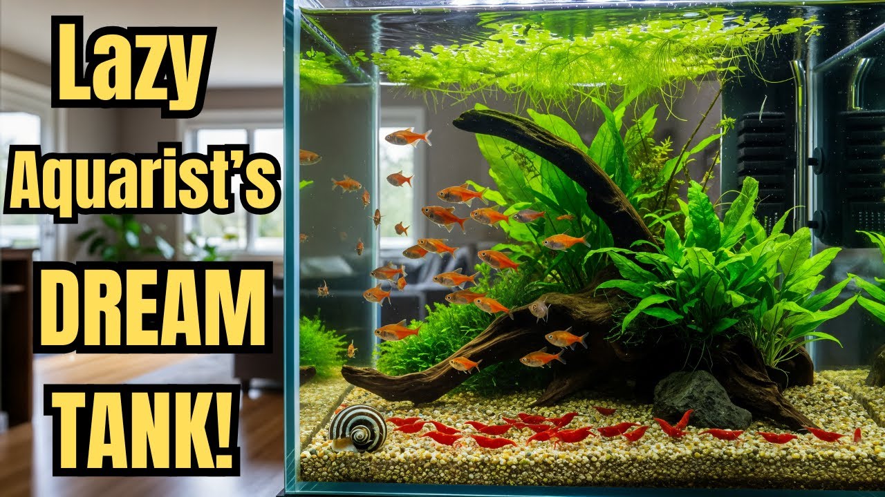 The Lazy Aquarist&rsquo;s Dream Tank: Low-Maintenance Aquarium Setup Guide