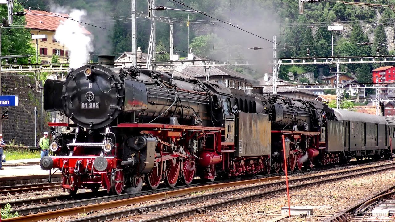 Dampfspektakel am Gotthard 2015