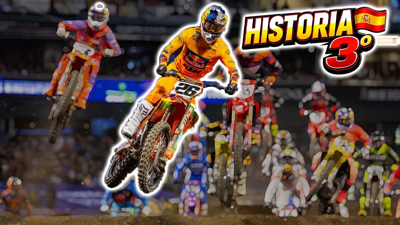 Jorge Prado hace historia en Anaheim 🏁 | Tercero en el inicio del AMA Supercross 🔥