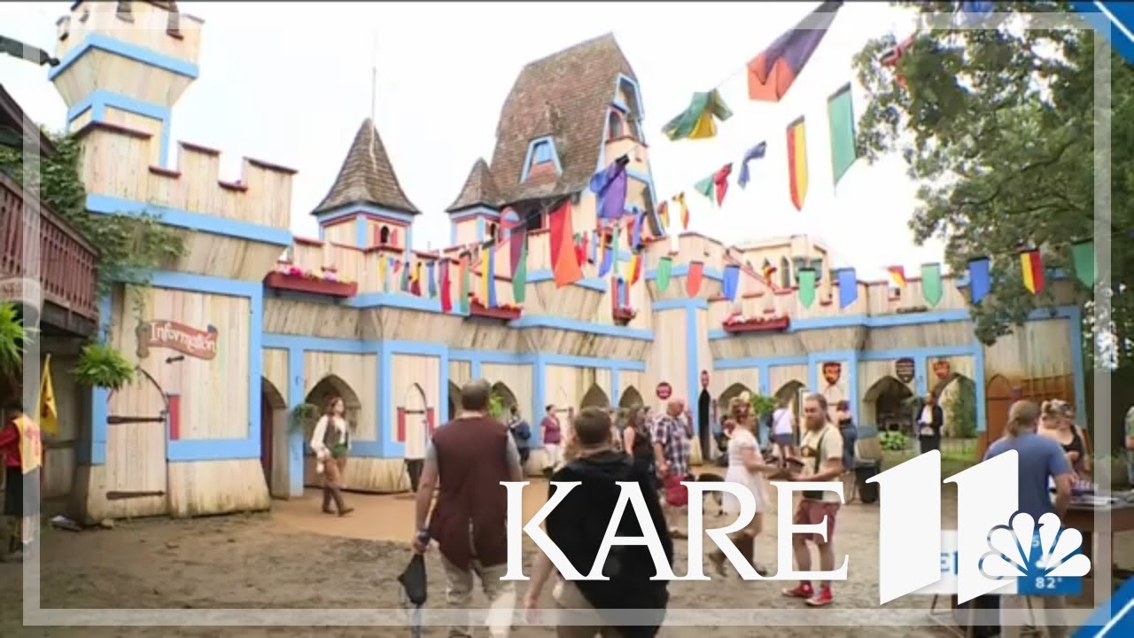 Rain can’t dampen the spirit: Minnesota Renaissance Festival returns 4 months after devastating fire