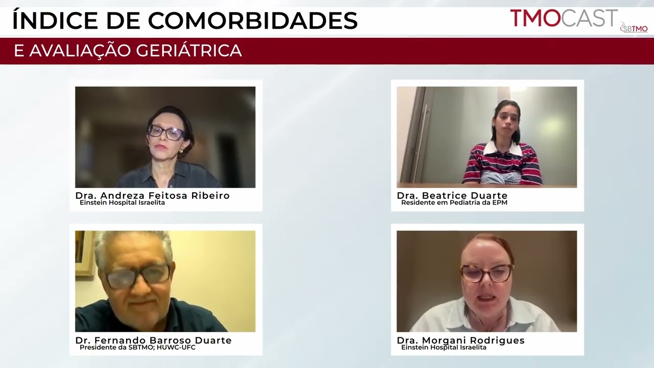 Ep. #13 TMOCAST- Índice de comorbidade e avaliação geriátrica