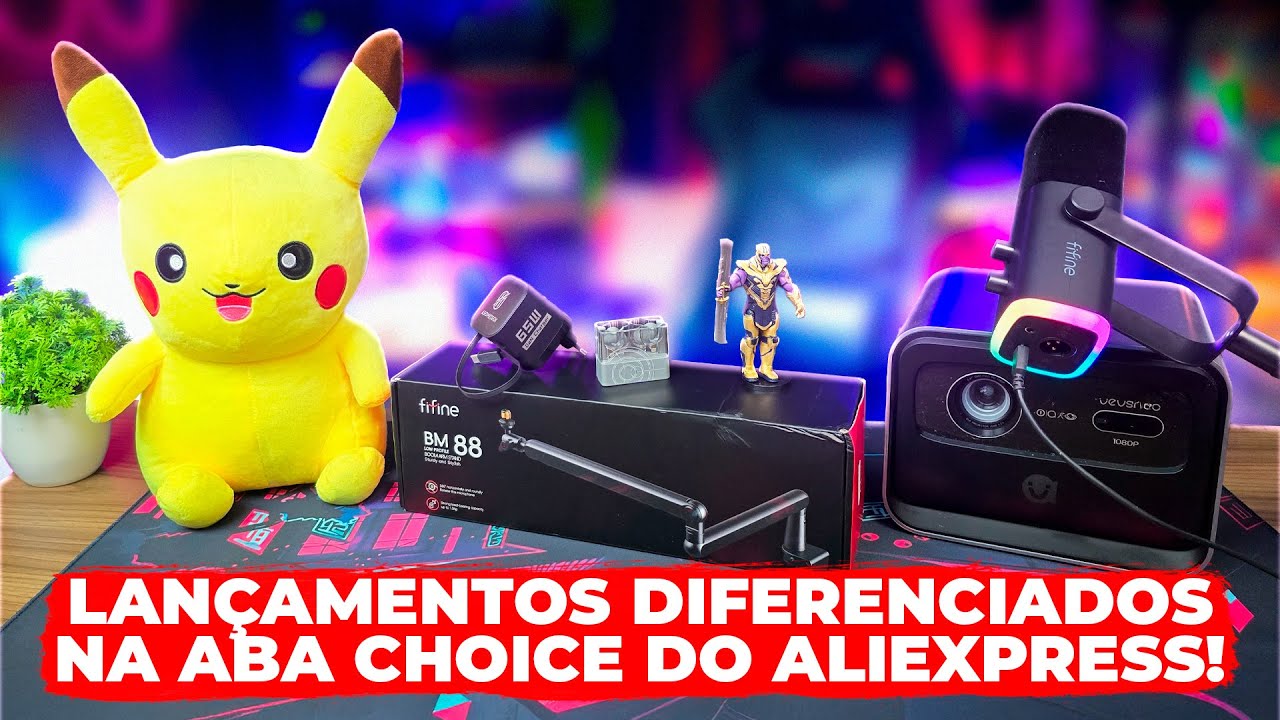 SUPER UNBOXING DE IMPORTADOS DO ALIEXPRESS COM PRODUTOS DIFERENTES E DE ALTO N&Iacute;VEL!