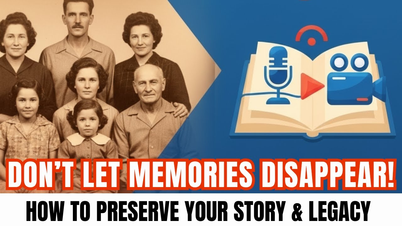 Don&rsquo;t Let Memories Disappear! How to Preserve Your Story & Legacy