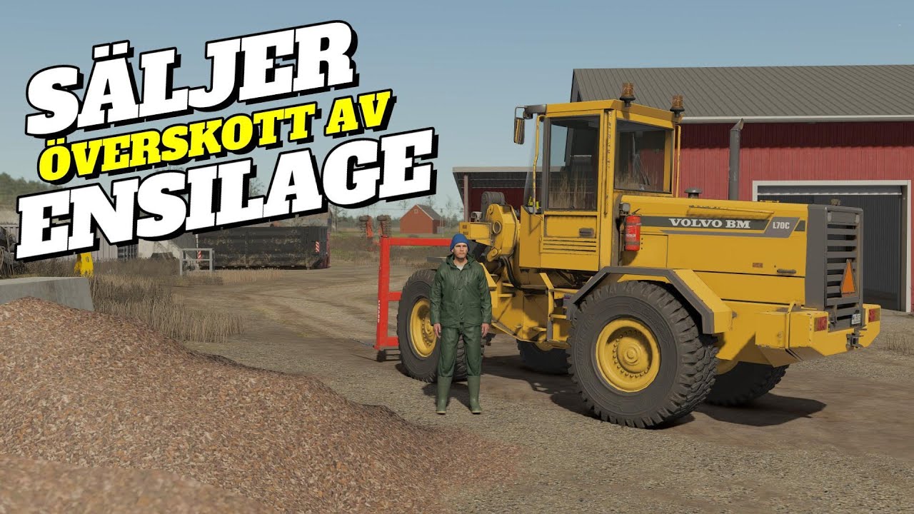 NYA KÖPET & SÄLJER ENSILAGE! FS25 Svenska Gårdar Realistic gameplay