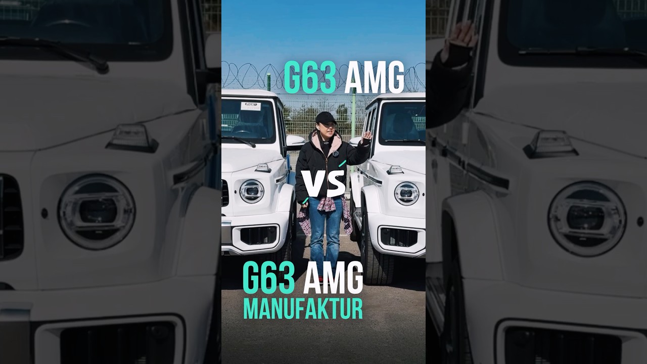 G-63 vs G-63 Manufaktur
