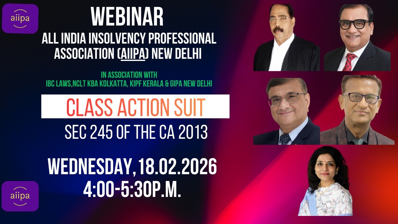 Class Action Suit u/s 245 of CA 2013