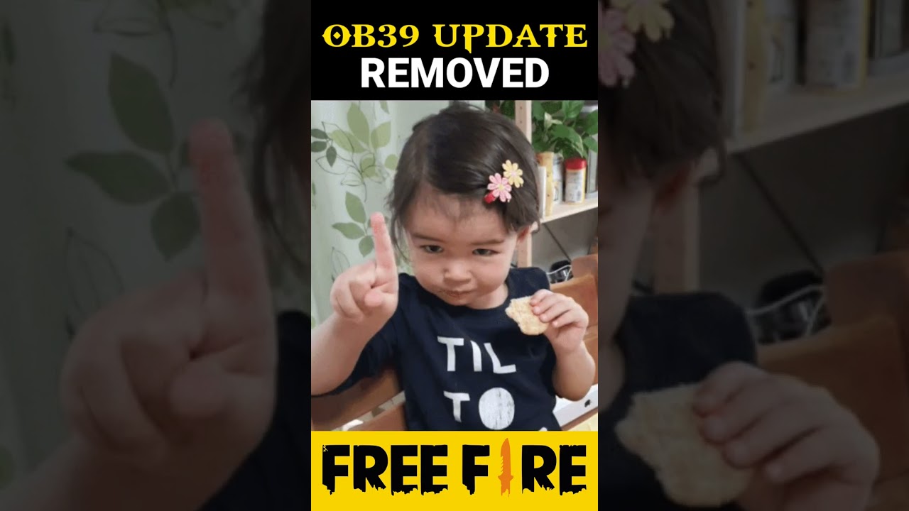 OB39 Update Removed😱#shorts