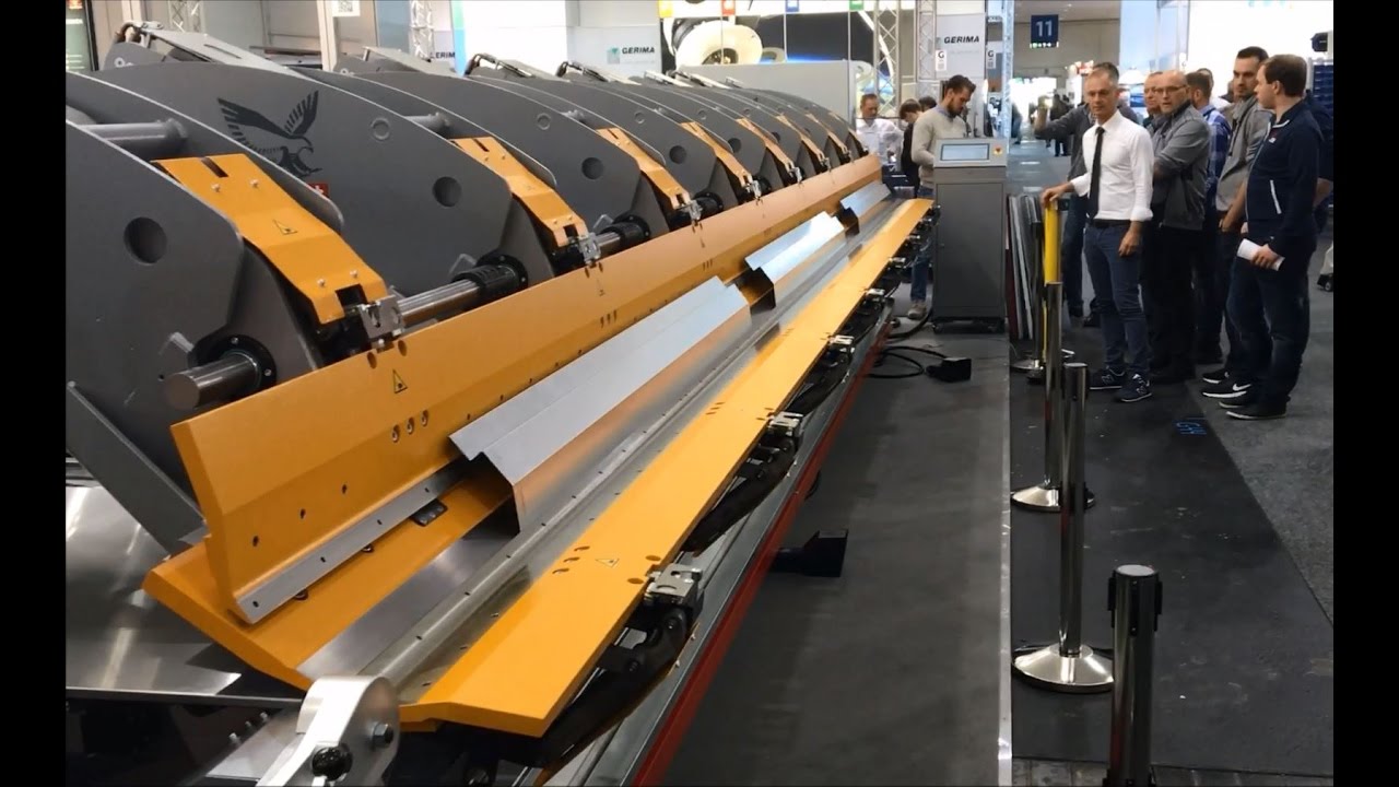 Thalmann TD at Euroblech 2016 - automated production of 3 parts in 1 time - 折弯机 TD