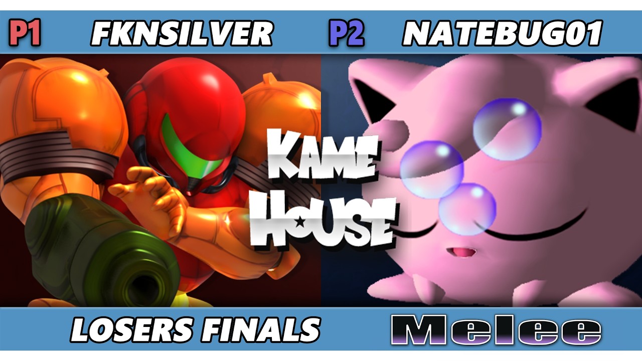 Kame House 145 LOSERS FINALS - natebug01 (Samus) Vs. fknsilver (Samus) Smash Melee - SSBM
