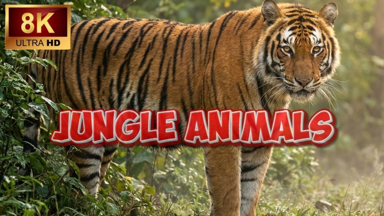 8K Cinematic Wildlife – Epic Wild Animals & Natural Landscapes