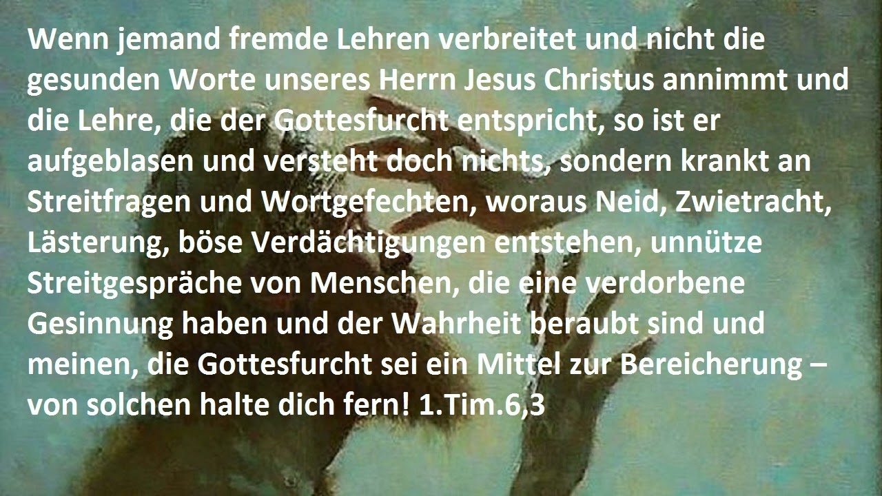 Rudolf Ebertshäuser - Die Wichtigkeit der Gottesfurcht in der Endzeit