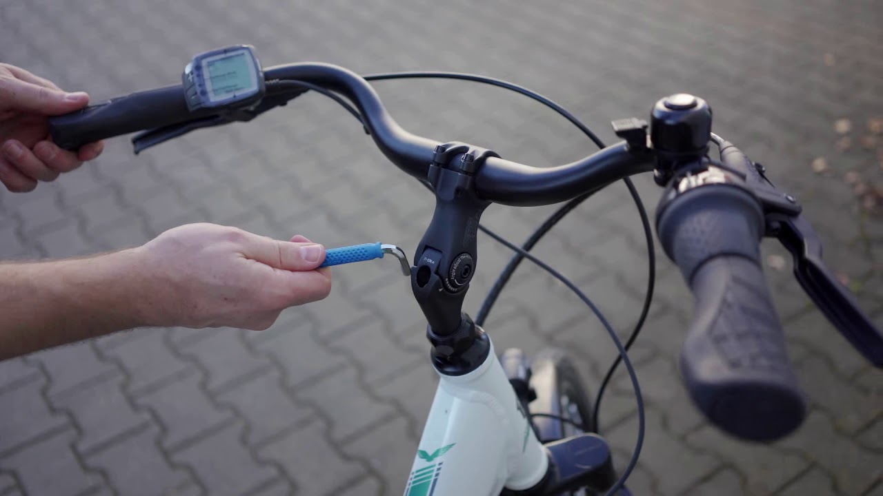 Fahrradlenker H&ouml;he einstellen - Klassischer Vorbau