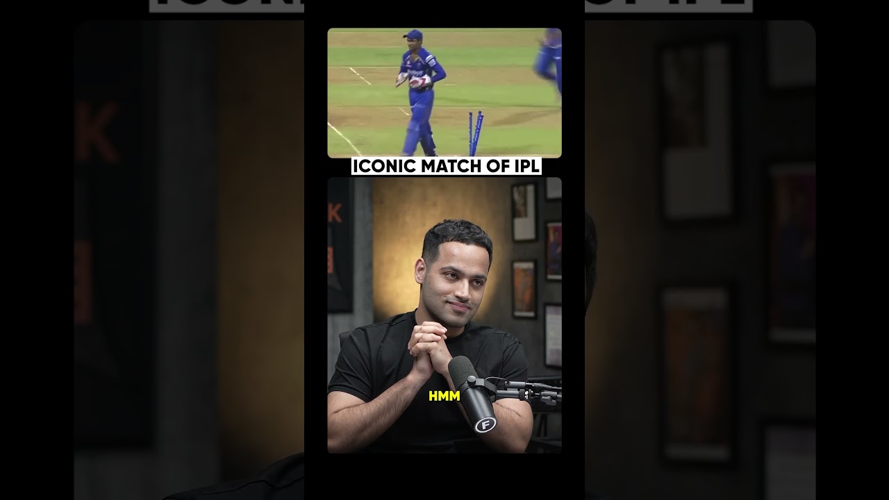 The Most Underrated Inning In IPL History MI Vs RR  - Tanay Tiwari | Raj Shamani #shorts