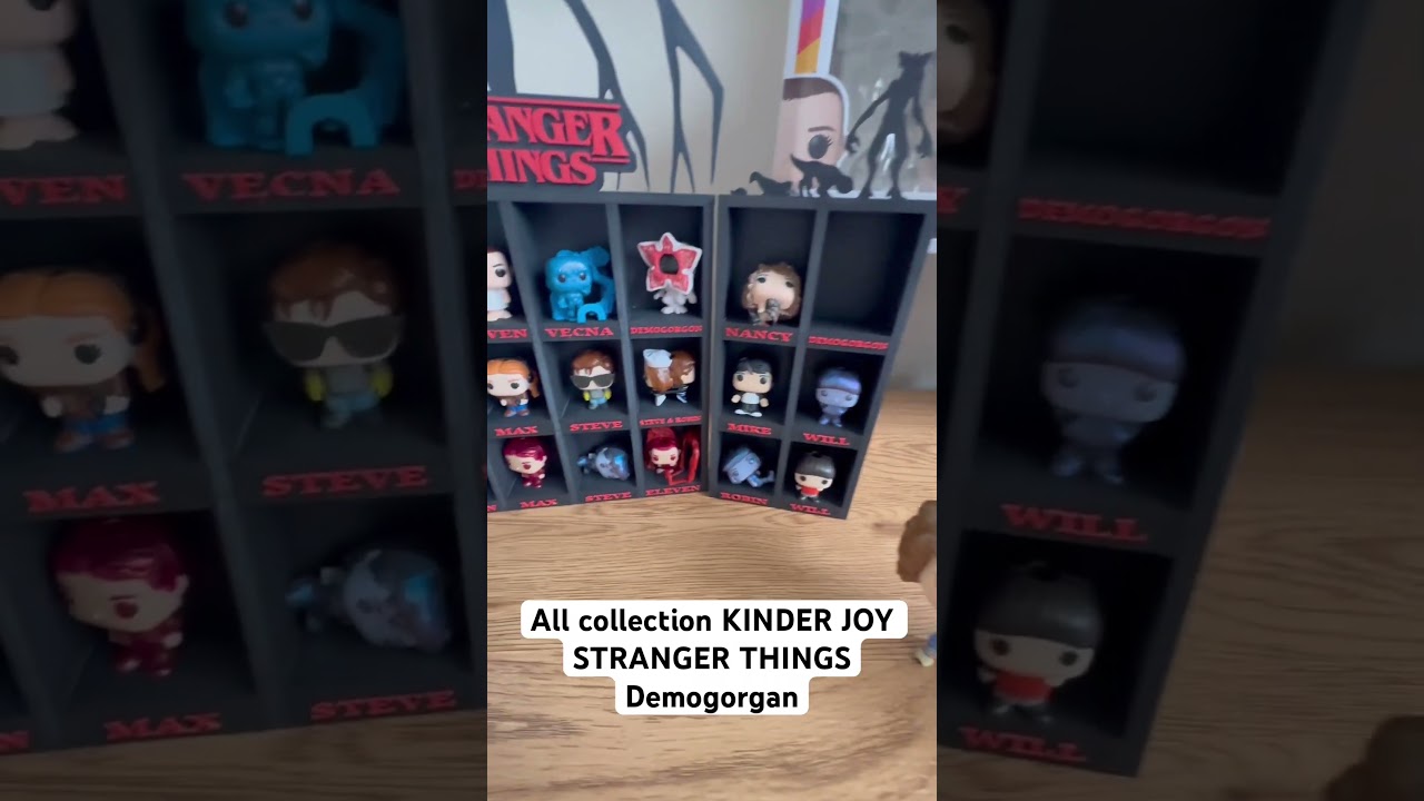 All collection Kinder joy STRANGER THINGS. #strangerthings