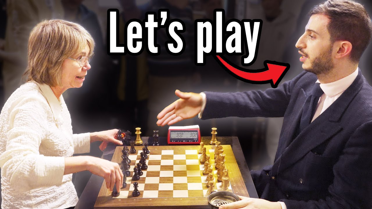 My Grandmaster Mom Destroyed This Bar Player in 24 Moves