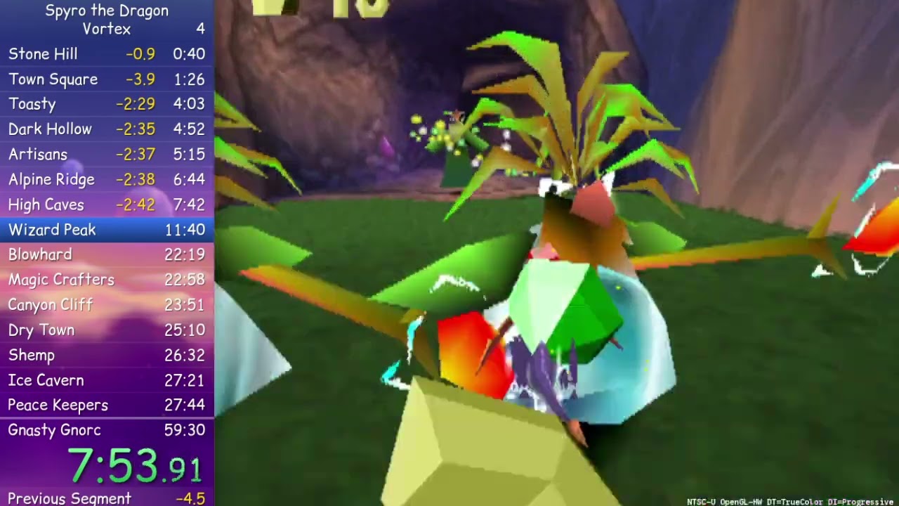 [Current PB 40:20] Spyro Vortex Speedrun