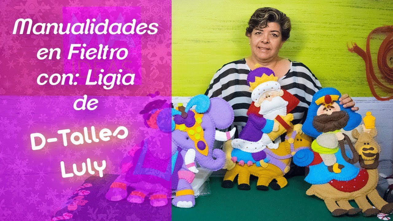 Manualidades en Fieltro con D-Talles Luly
