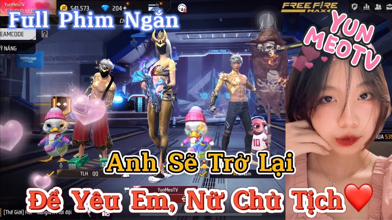 Full Phim Ngôn Tình FreeFire | “Anh Trở Lại Để Yêu Em, Nữ Chủ Tịch” | YunMeo TV