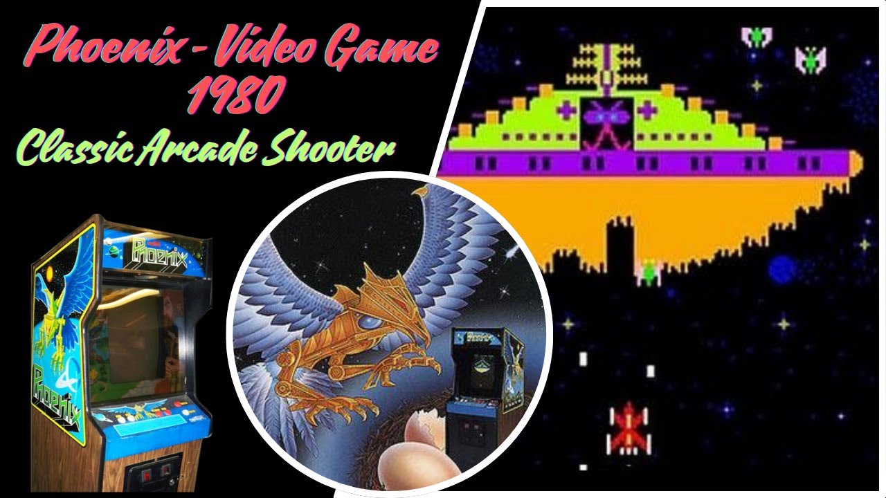 Phoenix - Video Game 1980 | Classic Arcade Shooter