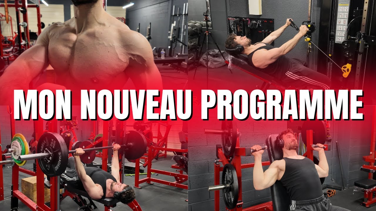 MON NOUVEAU PROGRAMME
